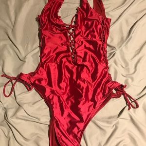 Red Swimsuit 2X/3X